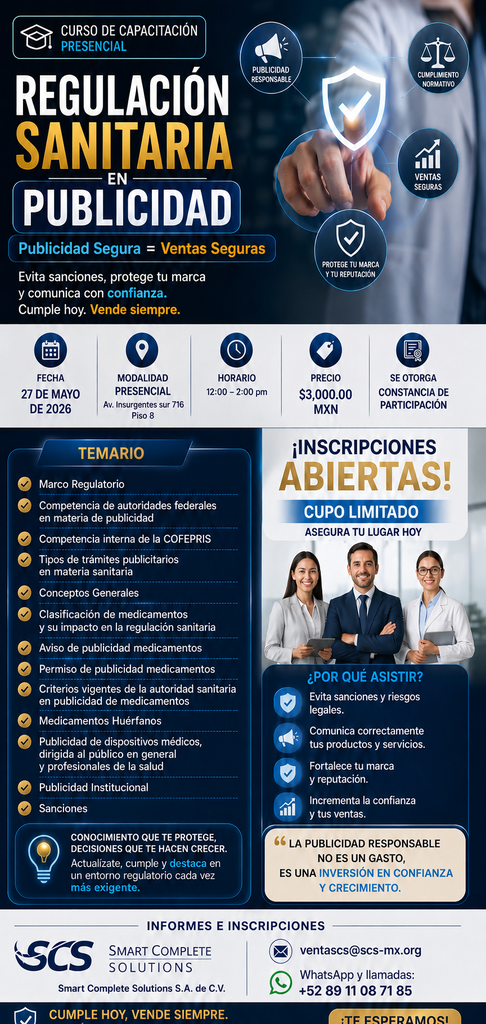 Regulación Sanitaria en Materia de Publicidad