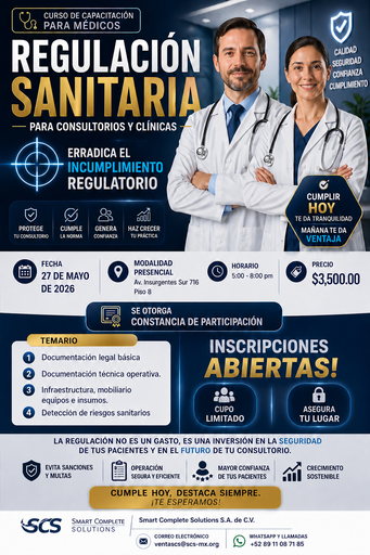 Regulación Sanitaria para Consultorios y Clínicas